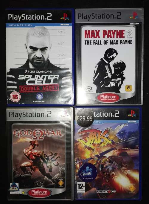Lot #2 of 8 x Playstation 2 Games!