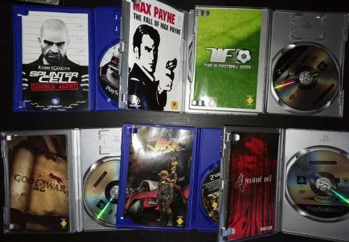 Lot #2 of 8 x Playstation 2 Games!