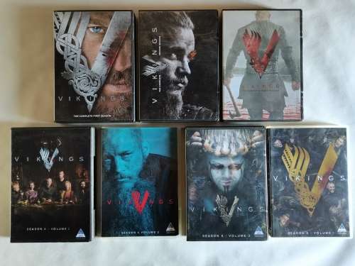 DVD Lot 2 - Vikings Series 1 to 5