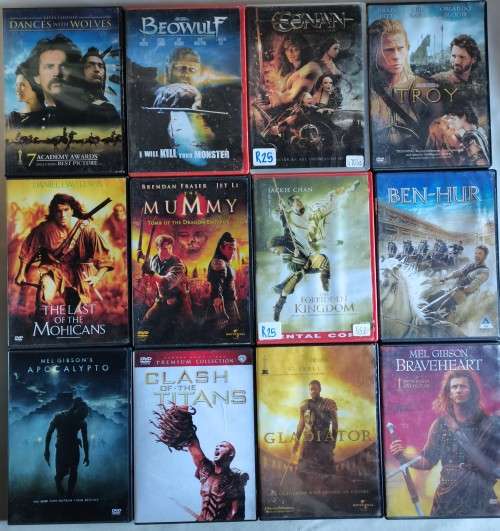DVD Lot 4 - 12 DVD Movies