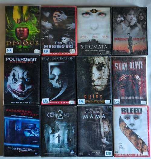 DVD Lot 8 - Big Lot of Horror Movies
