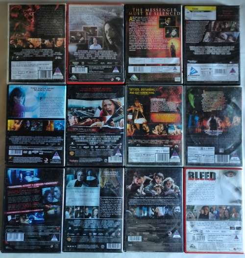 DVD Lot 8 - Big Lot of Horror Movies