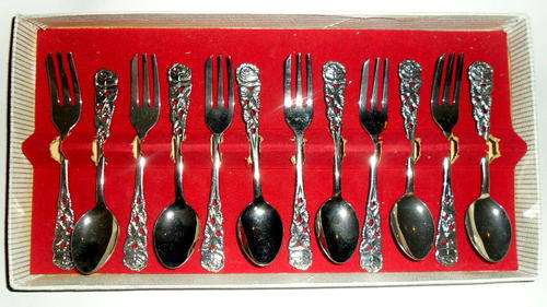 Vintage Royal Dutch Silverworks- Set of 12
