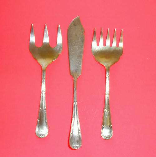 Vintage Forks & Knife Hallmarked EPNS (All in one bid!)