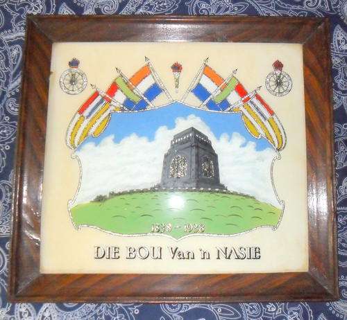 Die Bou Van 'n Nasie 1838-1938 Framed Voortrekker Monument Picture