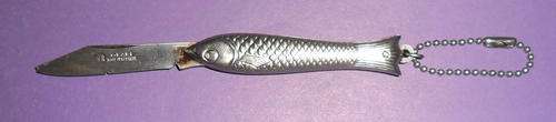 Vintage Fish Motif Handle Okapi Knife (Scarce!!!)