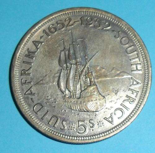 1952 SAU 5 Shillings - AU Condition
