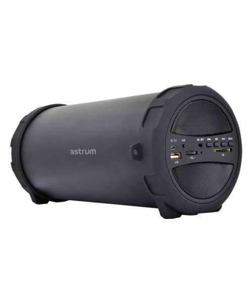 Astrum SM300 Portable Bluetooth Barrel Speaker (10W)(Black)