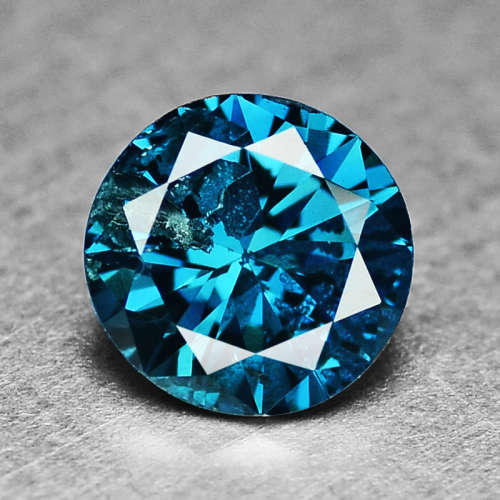 ***IGEC CERTIFIED*** 0.34ct WOW STUNNING RARE FANCY VIVID BLUE DIAMOND