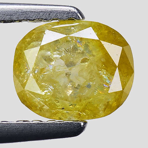 ***IGEC CERTIFIED*** 1.00ct WOW STUNNING RARE FANCY GREENISH YELLOW DIAMOND