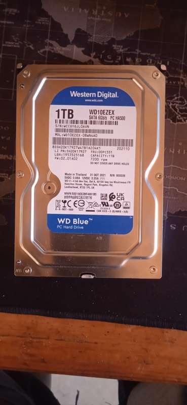 western digital Blue 3.5-inch  1TB