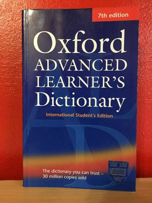OXFORD ADVANCED LEARNER'S DICTIONARY - 7TH EDITION