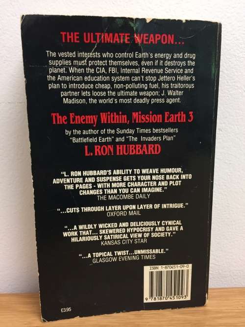THE ENEMY WITHIN - L. RON HUBBARD