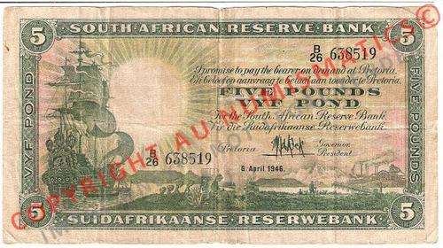 ***SCARCE*** SA 5POUND MH DE KOCK- BARGAIN PRICE!!!!
