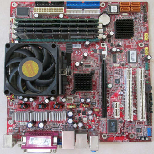 AMD Athlon64 X2 + MSI MS-7191 + 4GB RAM + Radeon X1250 | VGA + DVI | SATA x4
