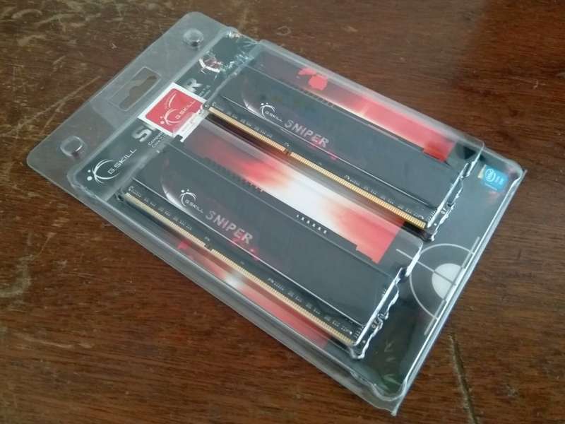 G.Skill F3-1866C9D-16GSR Sniper 16GB (8GBx2) DDR3 1866MHz CL9 1.5V Desktop Memory
