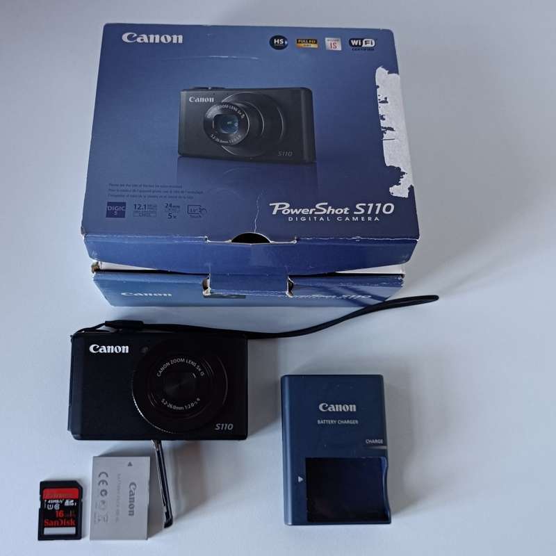 Canon PowerShot S110 | Touch screen | Wi-Fi