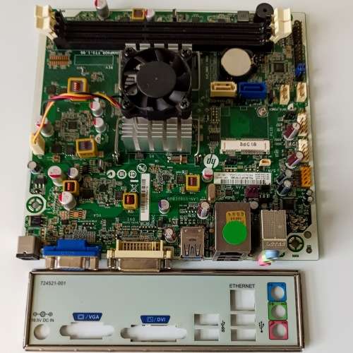 HP motherboard with AMD A6 quad core CPU
