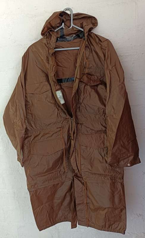 SADF Raincoat - 1977 - medium - made by Durban Clothing Manufacturers
