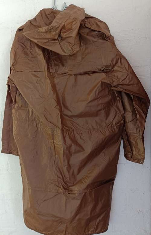 SADF Raincoat - 1977 - medium - made by Durban Clothing Manufacturers