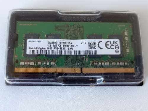 Samsung 4GB DDR4-3200 PC4-25600 laptop RAM