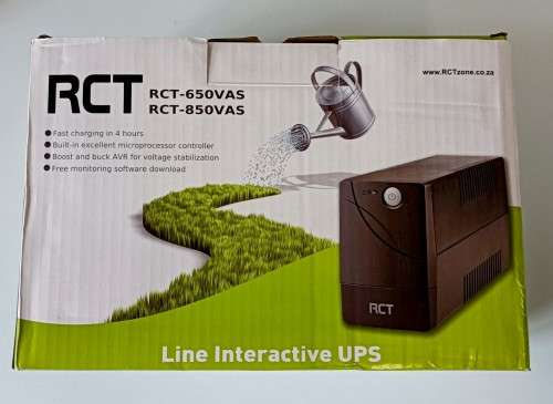 RCT 850VA Line Interactive UPS - USED