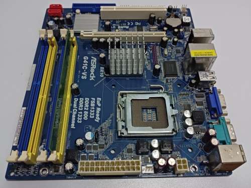 ASRock G41C-VS Socket 775 DDR2 / DDR3 motherboard