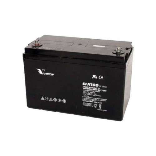 Used Vision 12V 6FM100Z-X AGM Battery