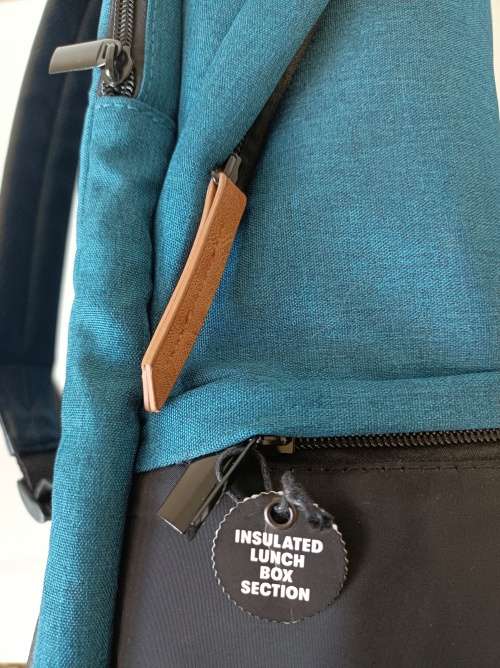 Typo backpack with insulated lunch box section - Like New !