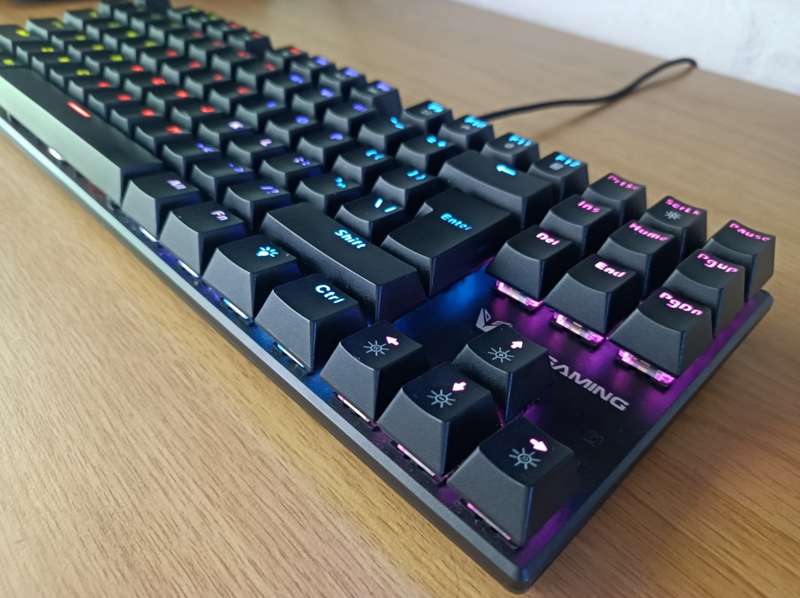 VX Gaming Keyboard and Mouse | RGB, 12000 DPI, Tenkeyless, Mechanical Switches