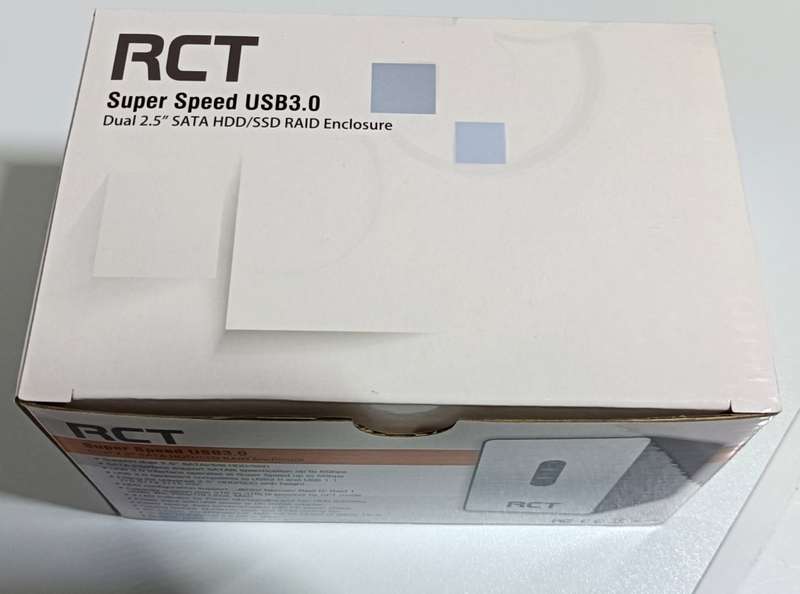 RCT 10TB external hard drive