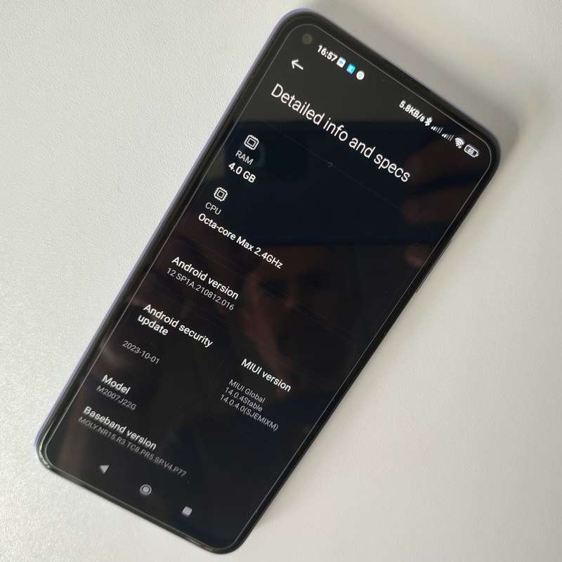 Xiaomi Redmi Note 9T 5G | 4GB RAM | 128GB Storage | Dual SIM | 48mp | In box like new