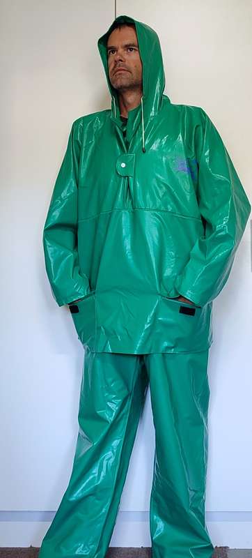 Big Catch fishing oilskin suit, smock jacket and bib pants | 4XL