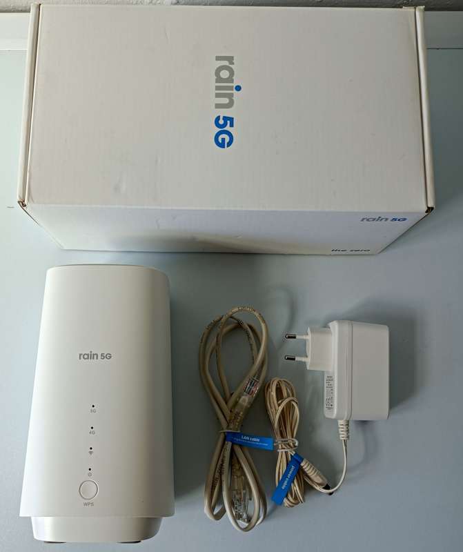 Rain 5G Router CPU | Model : the zero | In box with all accessories