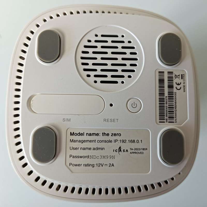 Rain 5G Router CPU | Model : the zero | In box with all accessories