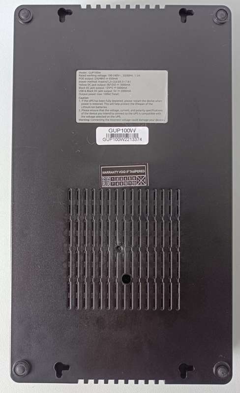 Gizzu 100W 46Wh 14400mAh Mini UPS with POE