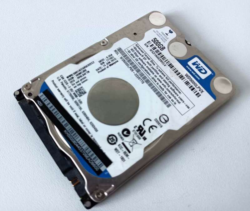 Western Digital 500GB SATA Hard Drive WD5000LPVX