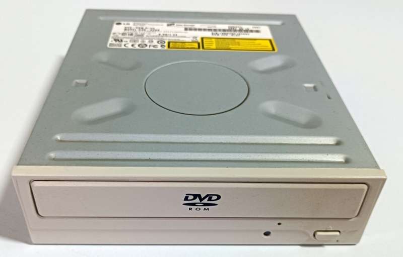 LG DVD-ROM with beige bezel