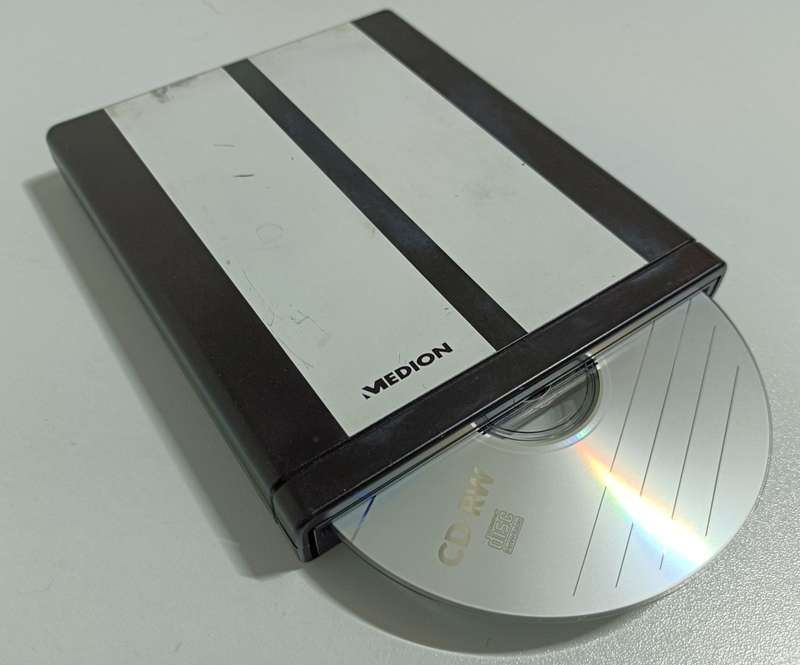 Medion external USB DVD-ROM/CD-RW combo drive