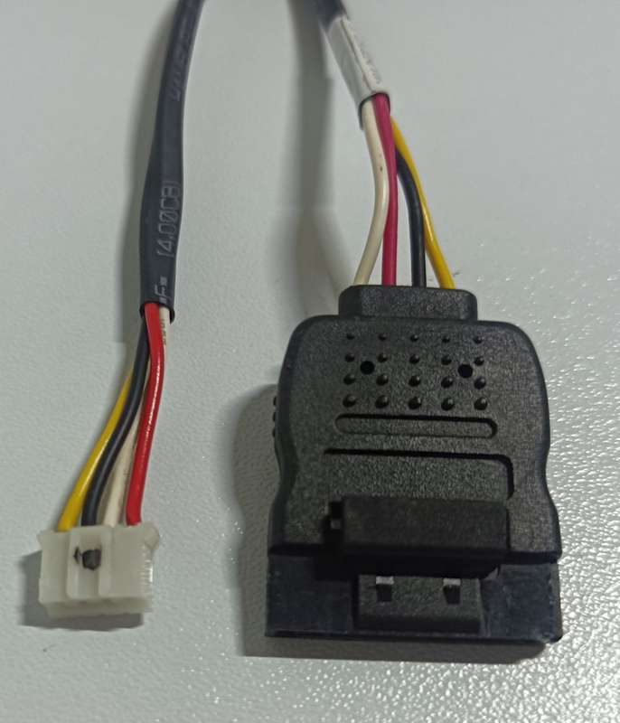 Motherboard to SATA power for HP Compaq and related Foxconn OEM motherboards