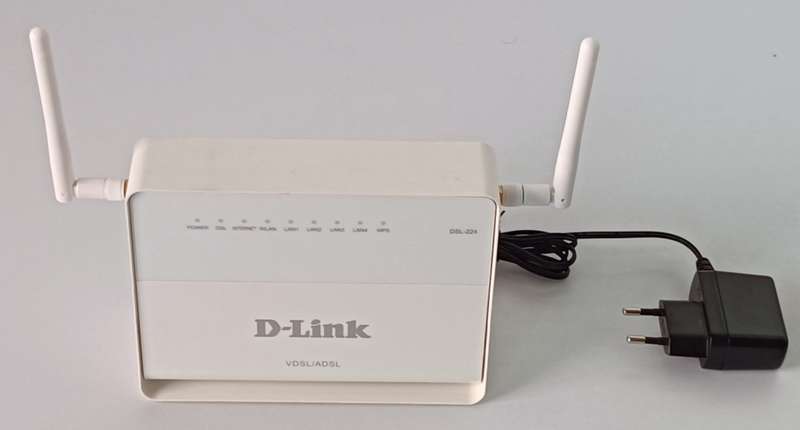 D-Link DSL-224 router ADSL/VDSL modem