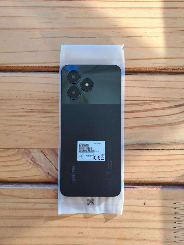 Realme C51 | In box, brand new, glass screen protector fitted, protective case included