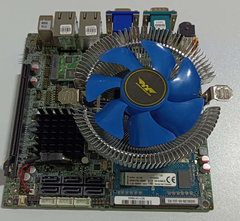 mini-ITX Core i7 4C/8T up to 2.8GHz + 64GB SSD + 4GB RAM + PSU + Windows 11 Pro | New in box