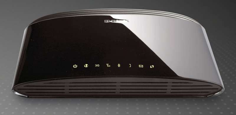D-Link 3.75G Router | Takes SIM card | LAN and Telephone ports