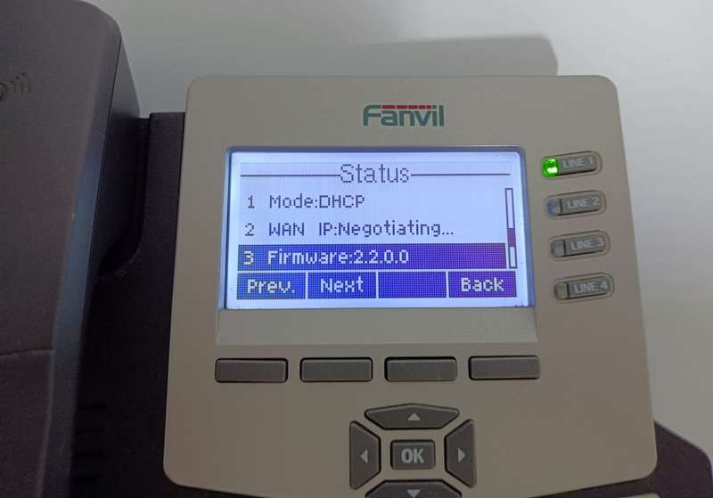 Fanvil C62 IP Phone | VOIP SIP POE