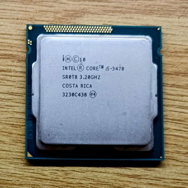 Intel Core i5-3470 | 4 Cores @ 3.6GHz Turbo | 6MB Smart Cache | Socket 1155