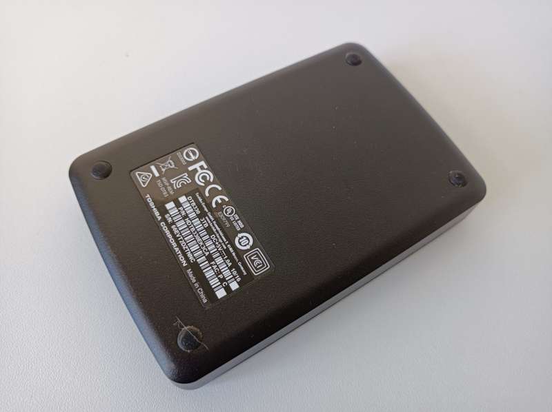 Problematic 3TB Toshiba external hard drive