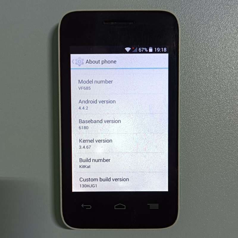 VodaCom Smart Kicka | VF685 | 4GB | 2megapixel