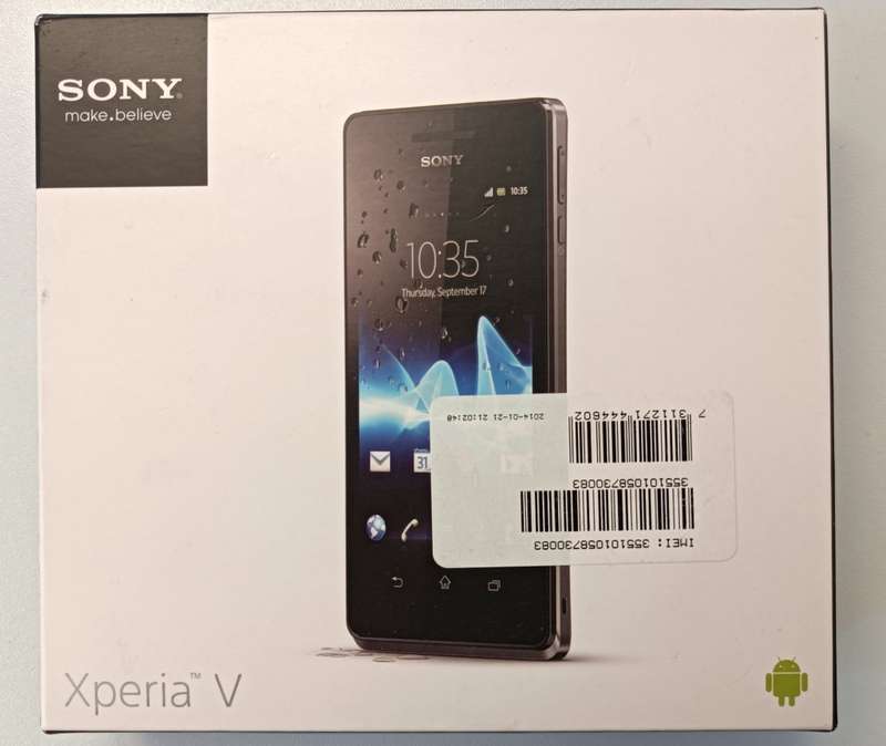 Sony Xperia V | 4G LTE | BRAVIA LED screen | Android 8.1 LineageOS | 13MP / FHD camera | In box