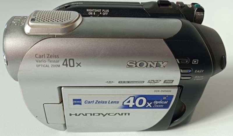 Sony Handycam DVD-608 | 40x Zoom | Reccords to DVD